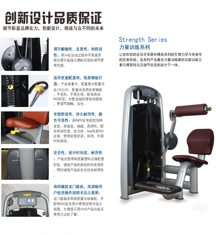 背肌后压训练器 健身房 室内力量训练器 桃子视频在线看免费视频网直销
