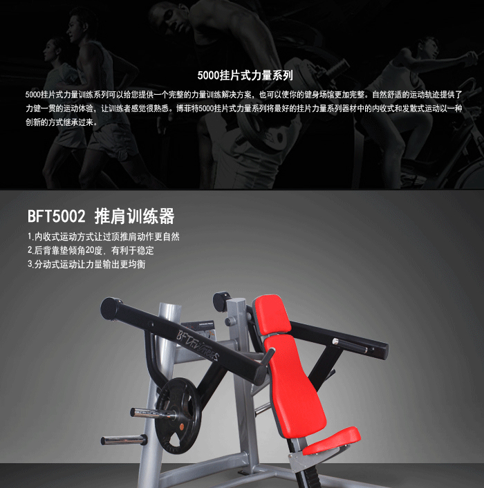 BFT5002挂片式力量训练器材